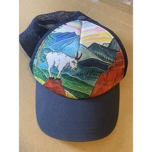 Sunday Afternoons Artist Series Acacia Lacy Goat Trucker Hat Size Adjustable